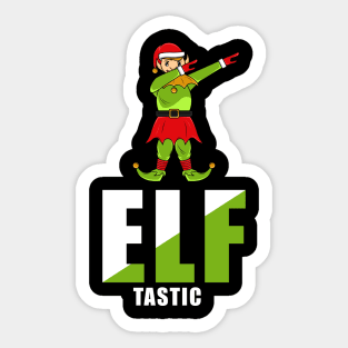 Elf Tastic Sticker